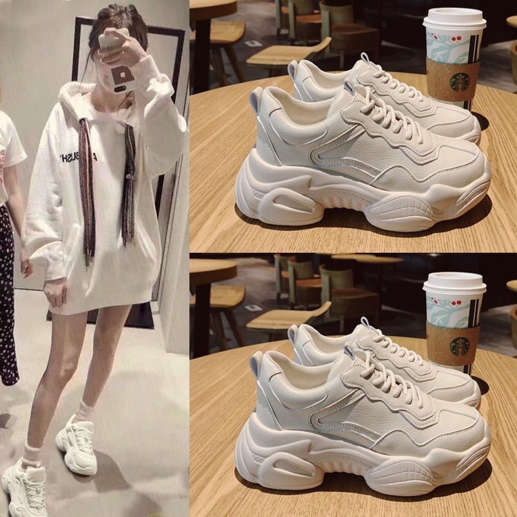 F012 - Sneaker Nữ Basic Tăng Chiều Cao