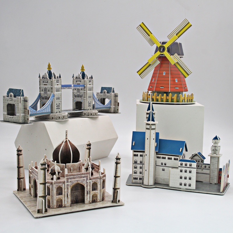 Mô Hình Lắp Ráp Thủ Công 3D Bằng Giấy GYLMY105