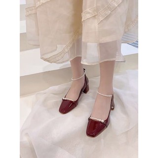 Giày Mery Jane cổ điển