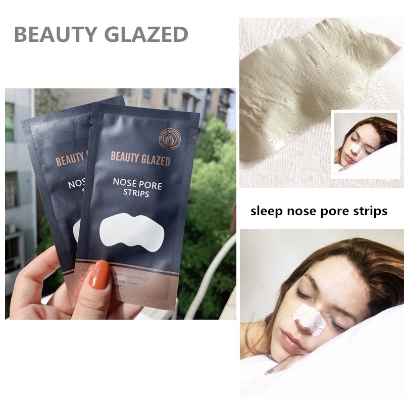 Mặt nạ lột mụn mũi làm sạch sâu Beauty Glazed