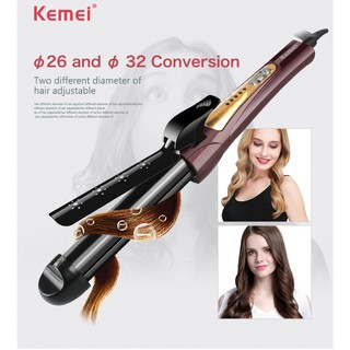 Máy Uốn Tóc Kemei 8850