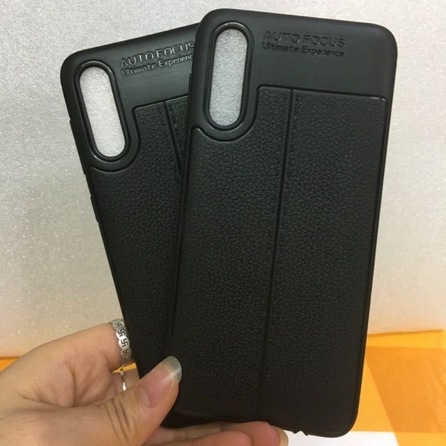 Ốp lưng SamSung Galaxy A30s silicon giả da Auto Focus CHÍNH HÃNG