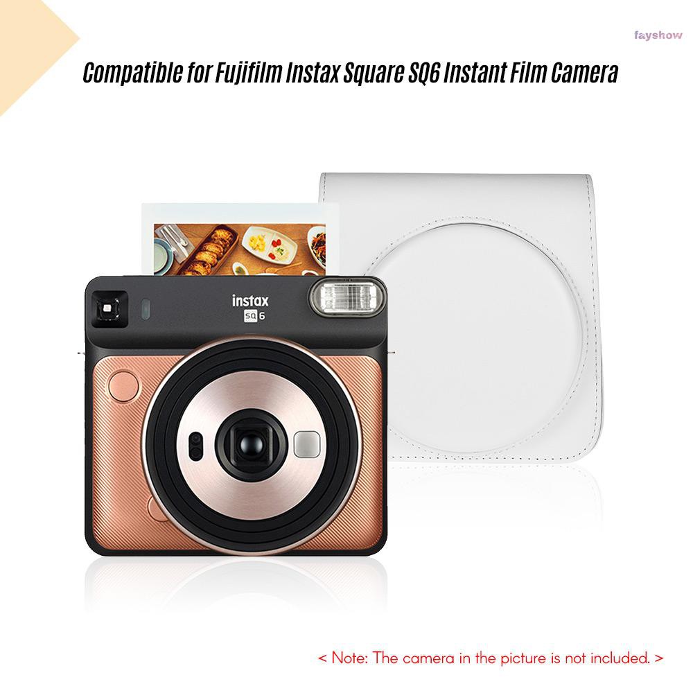 Túi Da Pu Đựng Máy Ảnh Fujifilm Instax Vuông Sq6