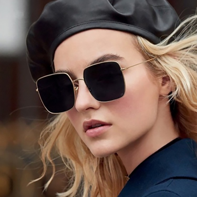 Kính mát gọng vuông chống tia UV400 thời trang cổ điển