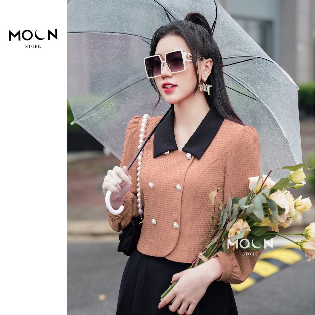 Áo vest công sở nữ áo khoác thu đông siêu nhẹ MVE606 MOON STORE | BigBuy360 - bigbuy360.vn