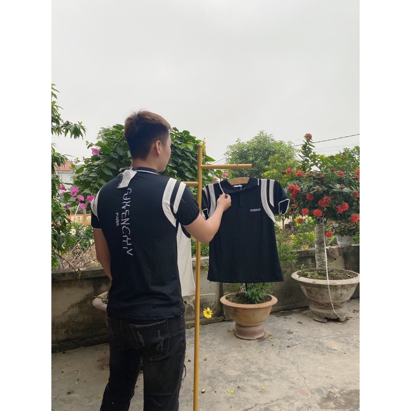 Áo polo gvc đen trắng(video) | BigBuy360 - bigbuy360.vn