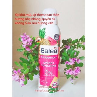 Xịt khử mùi Balea hương trái cây