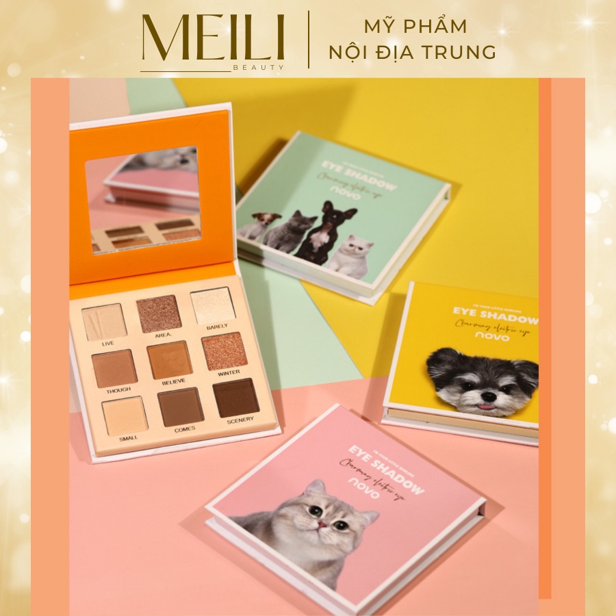 [HOT]Phấn Mắt Novo 9 Ô Nội Địa Trung  Lên Màu Chuẩn, Lâu Trôi, Chống Thấm Nước  - Meili Beauty | WebRaoVat - webraovat.net.vn