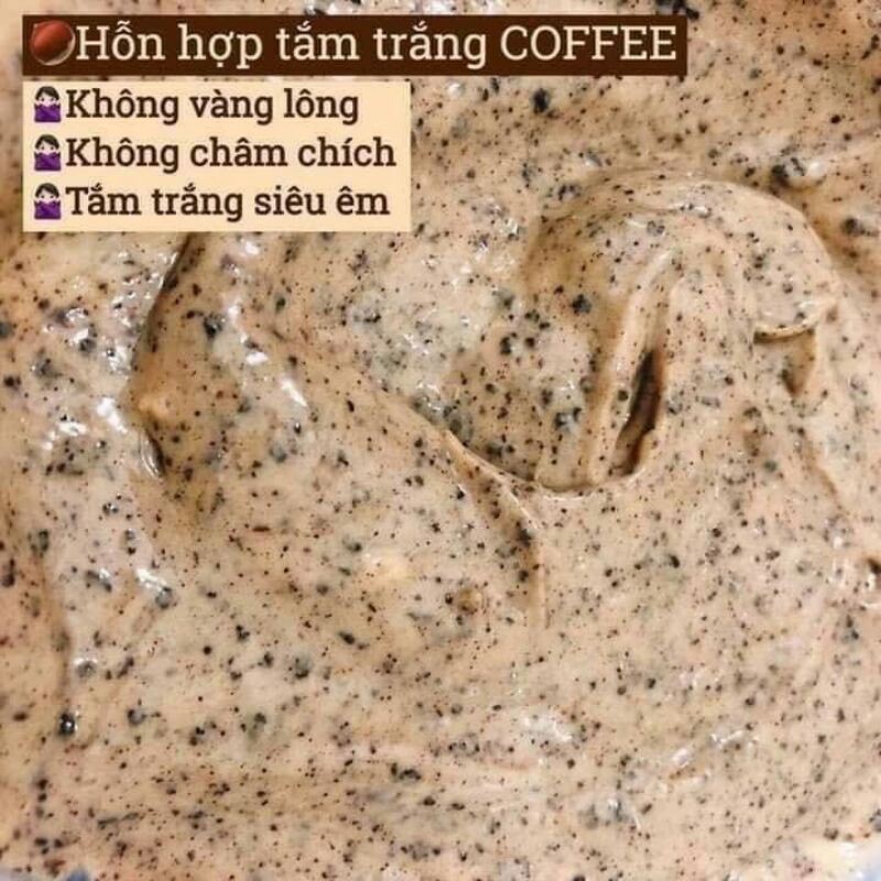 Tắm trắng coffee siêu trắng