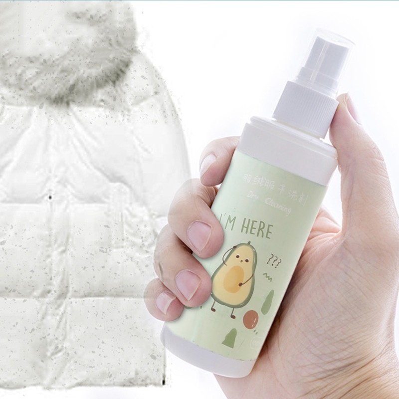 JOY 100ml Multi-purpose Foam Dry Cleaning Agent Disposable Stubborn Stains Clothing Dust Cleaning Down Jacket Cleaner Cleani