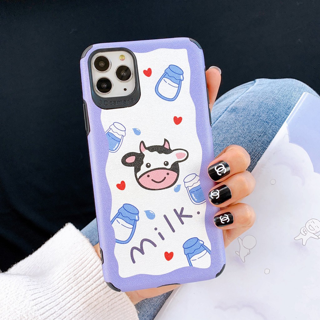 [ OPPO ] Ốp Lưng Da IMD Milk Happy - R088 | BigBuy360 - bigbuy360.vn
