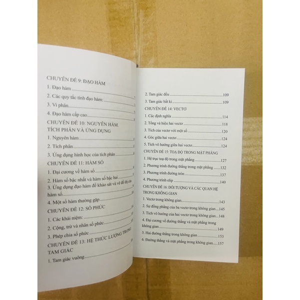 Sách - Sổ Tay Kiến Thức Toán Trung Học Phổ Thông ( TB )