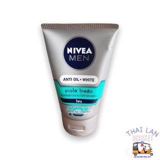 Sữa Rửa Mặt Nivea Men Anti Acne Oil Control Mud Foam