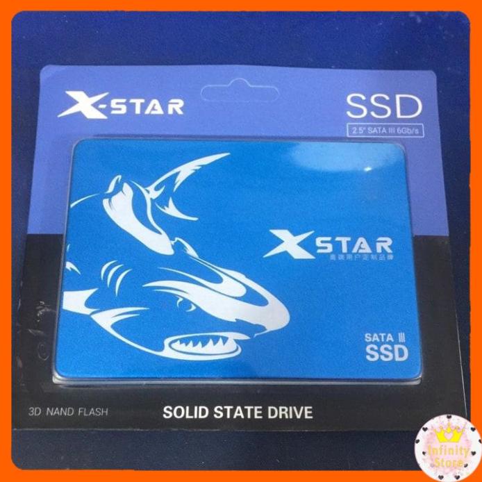 [Mã 273ELHA100K0 hoàn 7% đơn 500K] Ổ CỨNG SSD XSTAR 256GB SATA3 INFINY DECOR