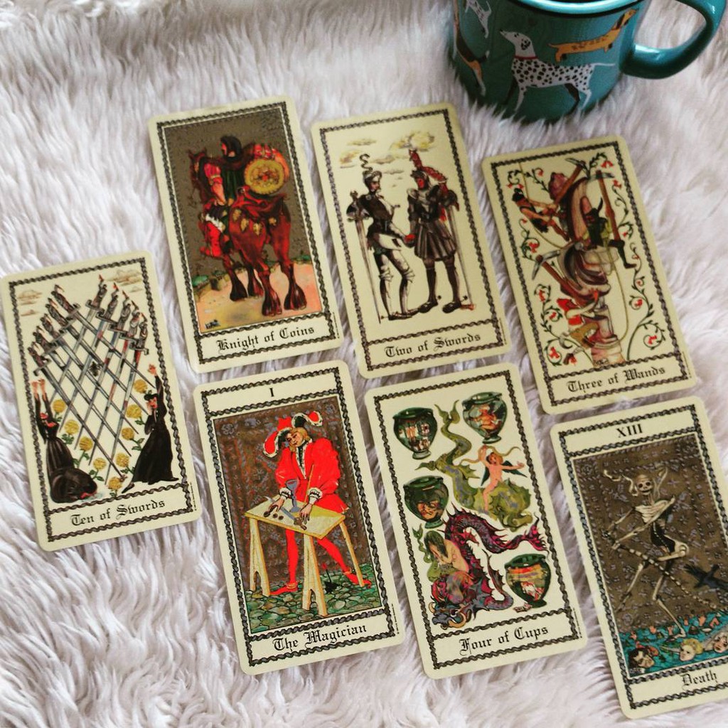 Bộ Bài Medieval Scapini Tarot (Mystic House Tarot Shop)