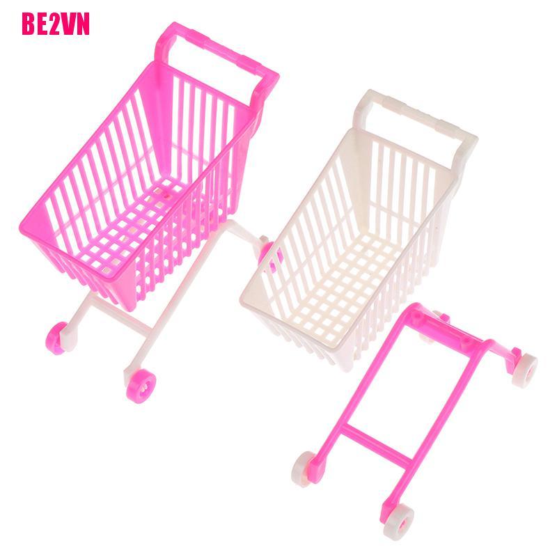 1 Xe Đẩy Mua Sắm Đồ Chơi Mini Dành Cho Búp Bê 2vn