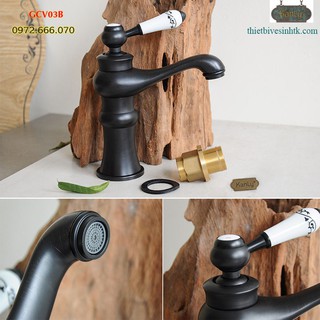 Vòi lavabo bằng đồng gcv03b