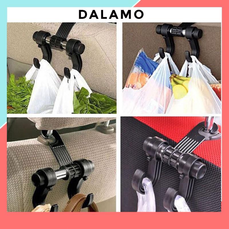 Móc Treo Đồ Ô Tô gài Sau Ghế xe hơi kiêm giá đỡ điện thoại MT2 DALAMO | BigBuy360 - bigbuy360.vn