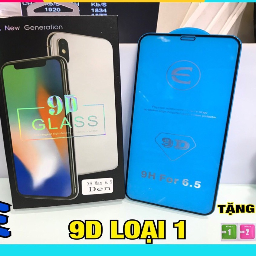 MIẾNG DÁN kính cường lực full 9D LOẠI 1 SIÊU TRƠN IPHONE 6 6S 7 8 SE / PLUS / XS X XR / 11 / 12 / PRO / MAX / MINI +