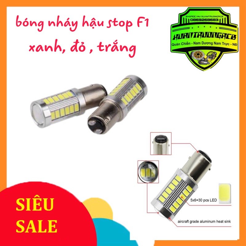 Bóng hậu nháy stop f1