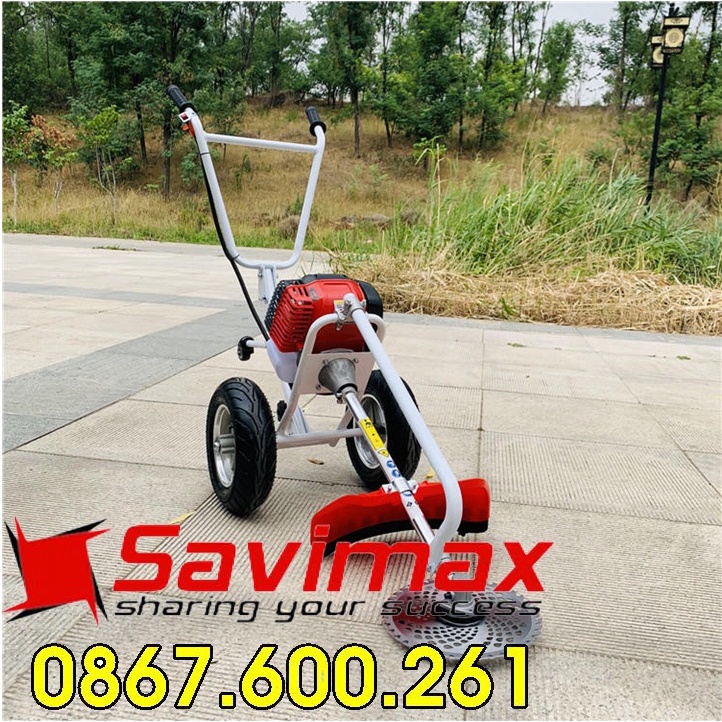 Máy cắt cỏ cho trâu bò có bánh xe đẩy HONDA GX 35