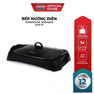 Bếp nướng điện sunhouse 2000w shd4602