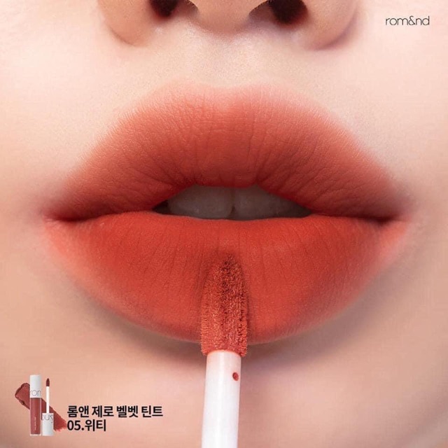 [FREE SHIP] 𝐒𝐨𝐧 Kem lỳ Romand Zero Velvet tint