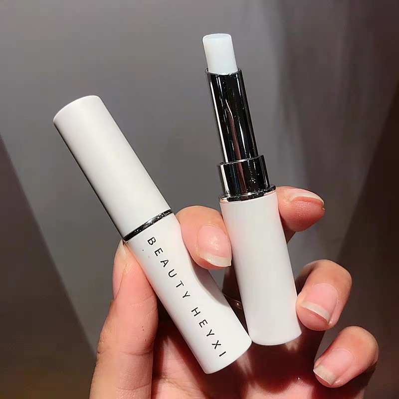 MẪU MỚI — Son Dưỡng Ẩm Hồng Môi Tự Nhiên HEYXI Vỏ Trắng Sang Trọng Chống Nứt Nẻ Môi