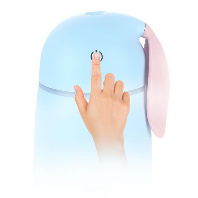 Máy phun sương, xông tinh dầu cao cấp Rabbit Humidifer hình con thỏ