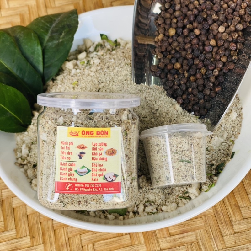 Muối Tiêu ÔNG BỐN - Muối Tiêu Lá Chanh