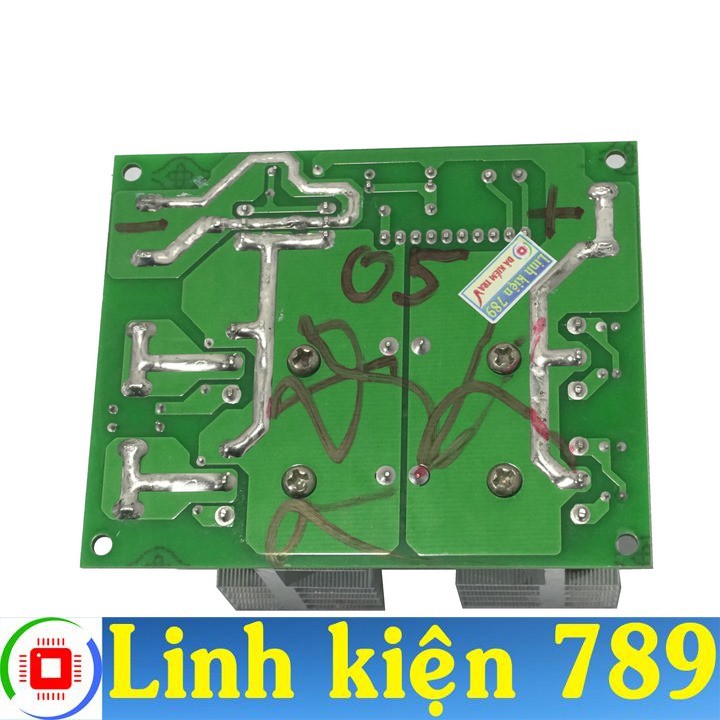 Mạch chế 12V lên 220V bằng biếp áp 12V 500W