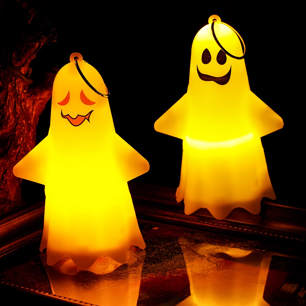 Đèn Ngủ Hình Búp Bê Ma Cà Rồng 3D Sáng Tạo Vui Nhộn Để Bàn Trang Trí Halloween