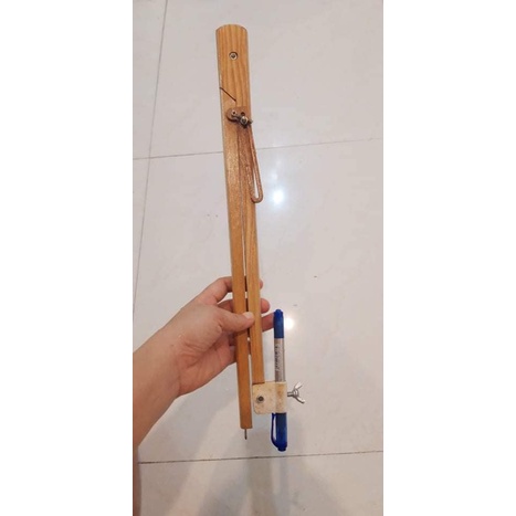 Bộ thước compa gỗ sồi cho giáo viên