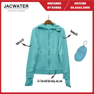 Áo chống nắng nữ 2 lớp chống tia uv vượt trội, thoáng khí, mát lạnh Drawwind