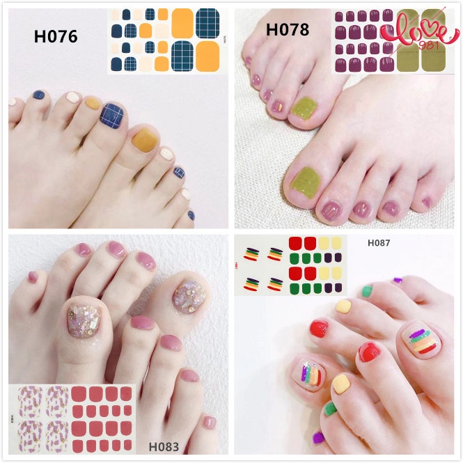 Miếng Dán Móng Tay 3D Chống Nước Độc Đáo