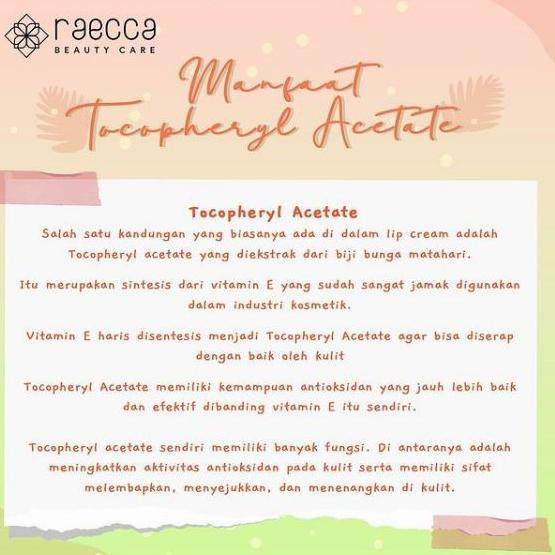 (Hàng Mới Về) Serum Raecca Lippie Dưỡng Ẩm Môi Màu Sắc Thời Trang Bjn.18Ap21N | BigBuy360 - bigbuy360.vn
