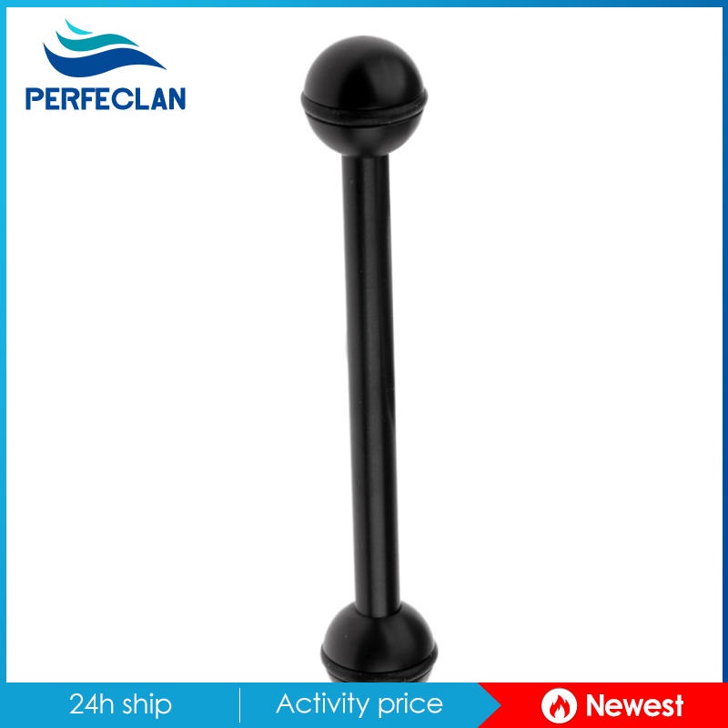 Giá đỡ cánh tay bi kép bằng nhôm cho đèn camera chụp ảnh lặn dưới nước | BigBuy360 - bigbuy360.vn