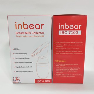 Cốc hứng sữa Silicone cao cấp Inbear Nature