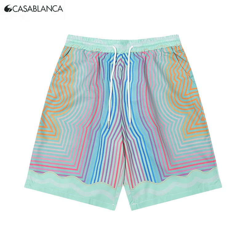 Set Áo Thun Ngắn Tay Và Quần Short In Họa Tiết Thời Trang Unisex