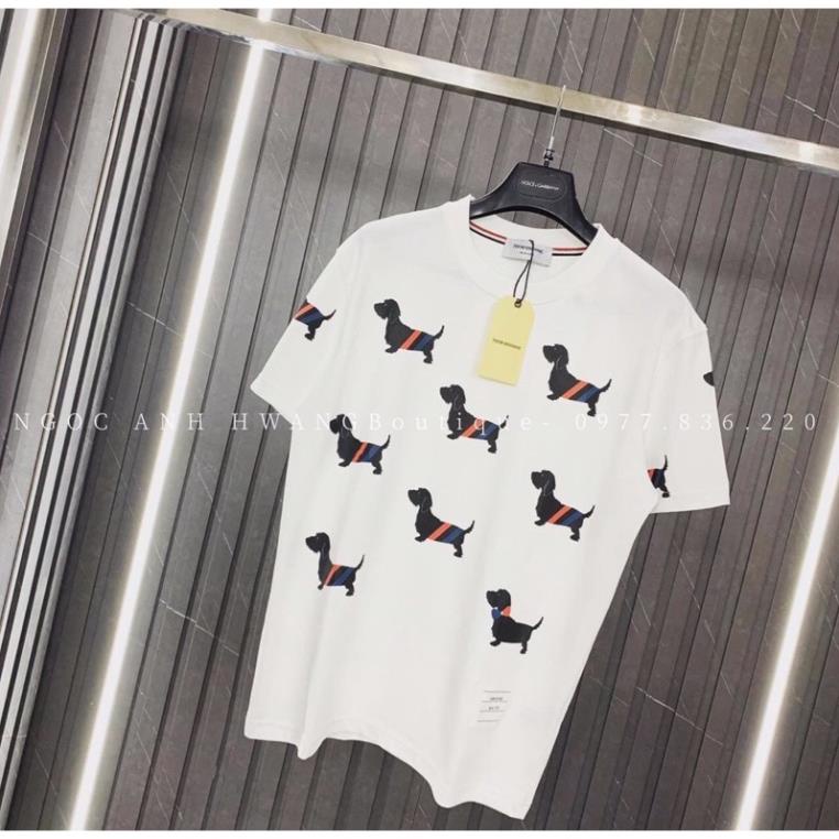 [BIG SALE] Áo phông nam nữ, áo phông unisex form rộng chất cotton mát mịn thấm hút mồ hôi in hình nhiều cún sẵn sll