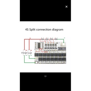 Mạch BMS 4s 100a - pin sắt lifepo4 3,2v