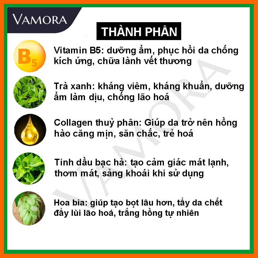 [HÀNG CAO CẤP] Dung Dịch Vệ Sinh Nam VAMORA 100ML Dạng Bọt SOLANA