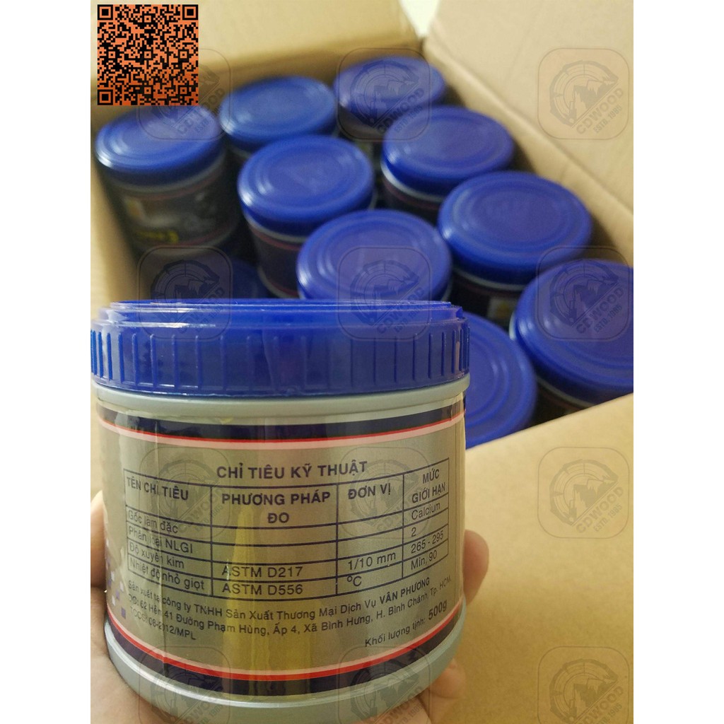 Mỡ bôi trơn cao cấp Calpex kháng nước