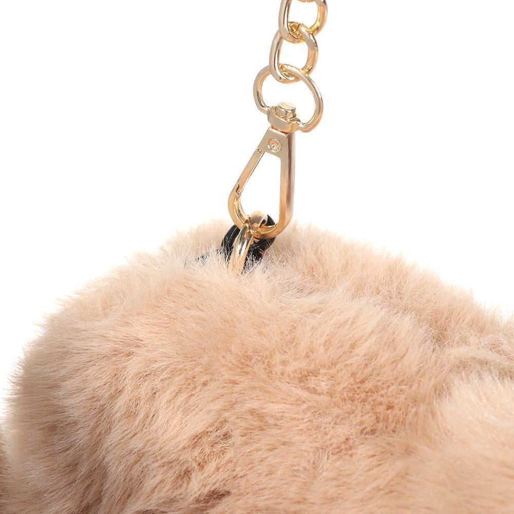 Túi Đeo Chéo Bằng Lông Nhung Kích Cỡ Lớn Thời Trang