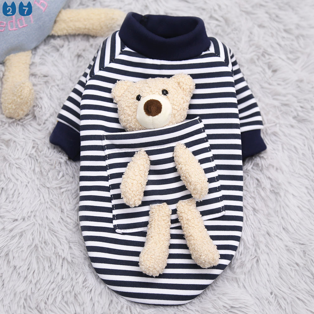 Áo Hoodie Hình Gấu Dễ Thương Cho Thú Cưng