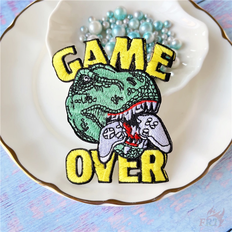 ☸ Miếng Vá Ủi Lên Quần Áo ☸ 1 Sticker Ủi Thêu Hình Ngọn Lửa