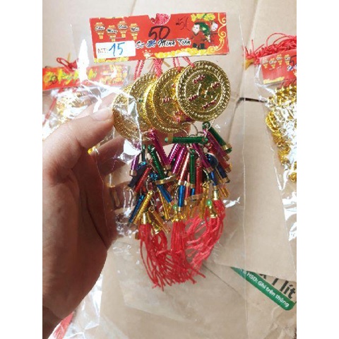 Combo mix 10 dây khác nhau treo tết liễng treo trang trí cây đào quất tết mẫu đẹp