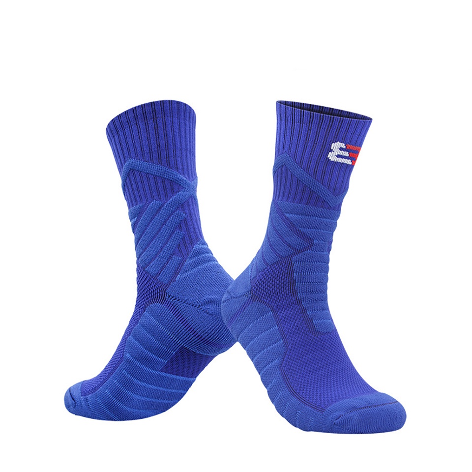 Vớ Thể Thao Cổ Cao Dày Dặn Thoải Mái Cho Người Lớn