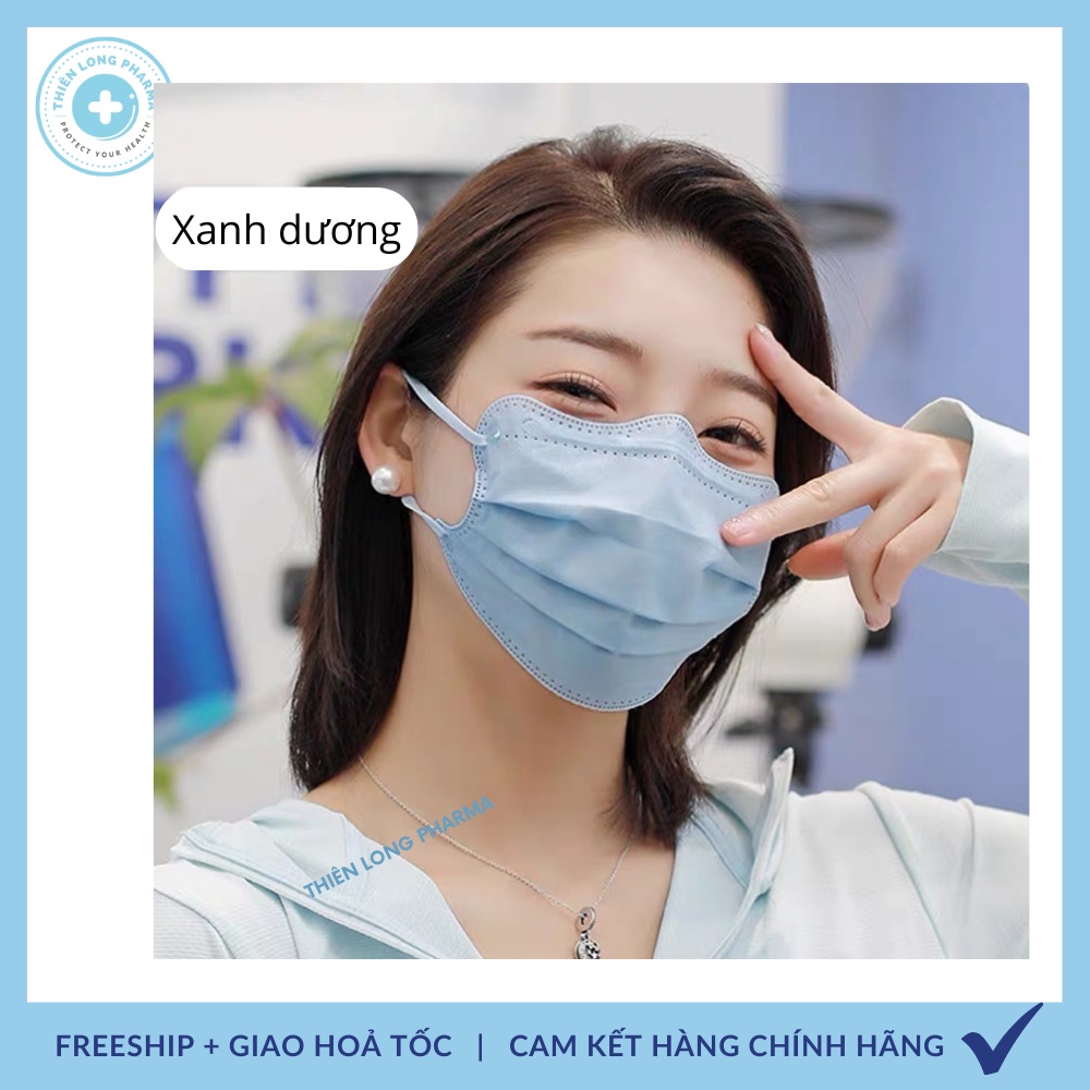 Khẩu trang Cua Yoki 22+ kiểu dáng KF94 thời trang 4 lớp dày kháng khuẩn