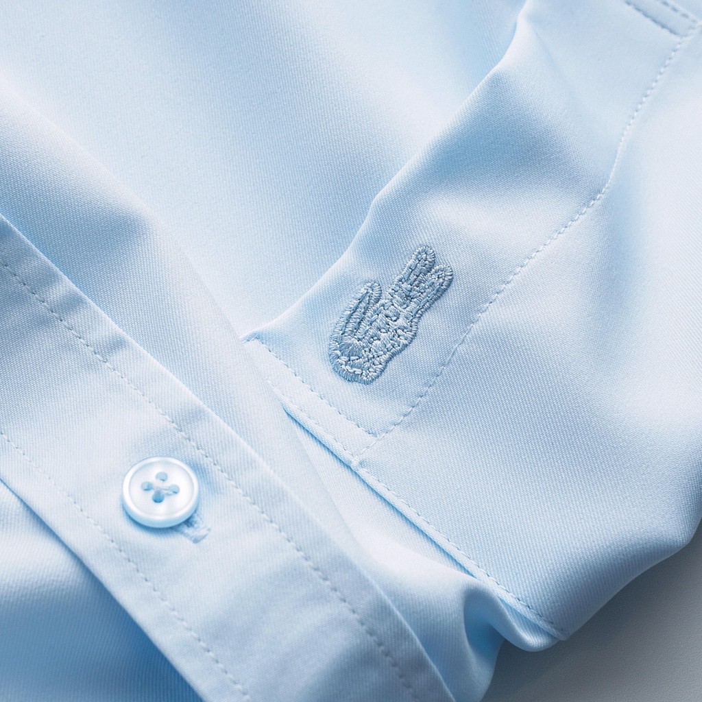 Sơ mi nam ngắn tay cổ bẻ cao cấp chất cotton thêu căng đét D365-SM11 | BigBuy360 - bigbuy360.vn